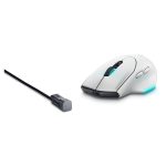 DELL Alienware Wireless Gaming Mouse - AW620M - Lunar Light - Image 4
