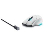 DELL Alienware Wireless Gaming Mouse - AW620M - Lunar Light - Image 4