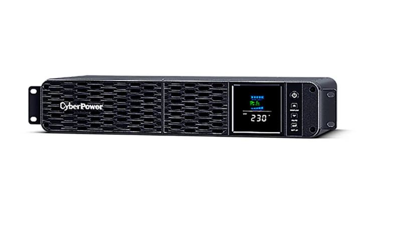 245-60-CP1200RM2U CYBERPOWER UPS Professional CP1200EIPFCRM2U Line Interactive Rackmount 1200VA - Image 1