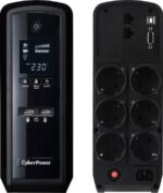 CYBERPOWER UPS Intelligent CP1350EPFCLCD Line Interactive APFC LCD 1350VA - Image 2