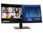 LENOVO Monitor Thinkvision P34w-20 34.14'' IPS WQHD, HDMi, Display Port,Ethernet,Height Adjust,3YearsW - Image 2