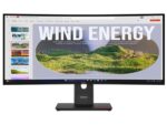 LENOVO Monitor ThinkVision T34WD-40 34'' WQHD VA, Curved, RJ45, HDMI, USB-C, Display Port, Height adjustable, 3YearsW