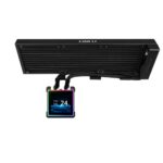 Lian Li Hydroshift II LCD-S 360N Black - Fanless AIO CPU Cooler - 3.4" Screen - 1851/1700, AM5/AM4