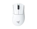 Razer DEATHADDER V4 PRO WHITE - 57g Wireless Gaming Mouse - Ergonomic - 120 Hours Battery - 45K DPI