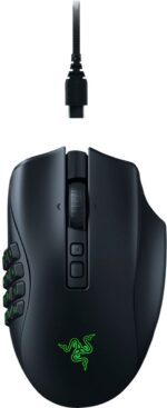Razer NAGA V2 Pro - Wireless Modular MMO Gaming Mouse- 30K DPI Optical Sensor - 300Hr Battery - Image 4