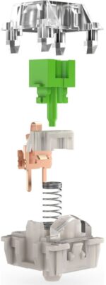 Razer Mechanical Keyboard Switches Pack - 3 PIN - Gaming - Green Clicky Switch - Image 4