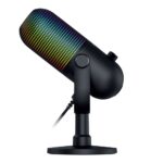 Razer SEIREN V3 CHROMA - RGB USB Condenser Microphone - Gain Limiter - Build-in Shock Absorb - Image 3