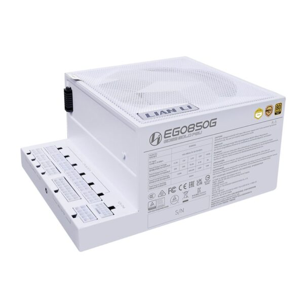 Lian Li Edge 850W White 80+ Gold, Fully Modular ATX PSU