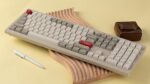 Keychron V6 Max Retro (V6M-R3) QMK/VIA BT/2,4/Wired Custom Mechanical Keyboard Brown Switch 100% - Image 3