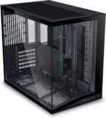 Lian Li O11D Mini V2 BLACK - ATX PC GAMING CASE - IMPROVED AIRFLOW - GPU SUPPORT BRACKET - Image 2