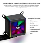 Lian Li Galahad II LCD 280 TL Wireless Black - AIO Water Cooler - AM5/AM4 - LGA 1851/1700/1200/115x - Image 3