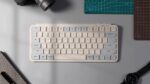 Keychron B1 Pro (B1P-K11) Ultraslim Mini Wireless BT Keyboard ZMK Online customize Retro Blue 75% US - Image 3