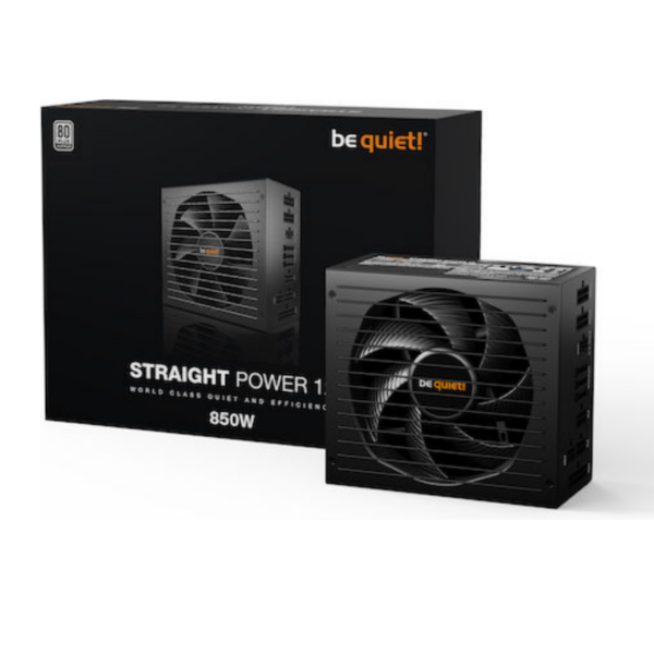 Be Quiet Straight Power 12 850W Μαύρο Τροφοδοτικό Υπολογιστή Full Modular 80 Plus Platinum