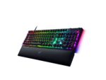 Razer BLACKWIDOW V4 - RGB Gaming Mechanical Keyboard - Underglow LED - Macro - Yellow Linear Switch - Image 4