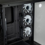 Kolink Unity Arena ARGB Midi Tower Showcase - Black E-ATX 420mm clearance with 4 ARGB Fans - Image 3