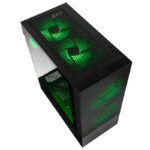Kolink Observatory MX Mesh ARGB Midi Tower Case - Black (with 5 ARGB fans - 2x140mm & 3x120mm) - Image 2