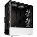 Kolink Observatory MX Mesh ARGB Midi Tower Case – Black/White (with 5 ARGB fans - 2x140mm & 3x120mm) - Image 4