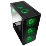 Kolink Observatory HF Plus Mesh ARGB PWM Midi Tower Case Black with 6x ARGB PWM Fans (5x140mm 1x120) - Image 2