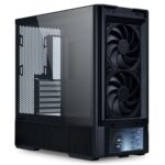 Lian Li LANCOOL 207 DIGITAL Black - 6" LCD Screen - ATX PC Case (4 FANS) 2 x 140mm & 2 x 120mm PWM - Image 2