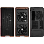Lian Li LANCOOL 217 Black - Wood Accent - ATX PC Case (5 FANS) 2 x 170mm, 1 x 140mm & 2 x 120mm PWM - Image 4