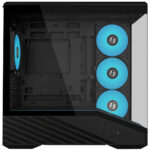 Lian Li Vector V100 Mini Black - 4 x 120mm ARGB - Mini/Micro ATX - LED RGB Strip - Tempered Glass - Image 3