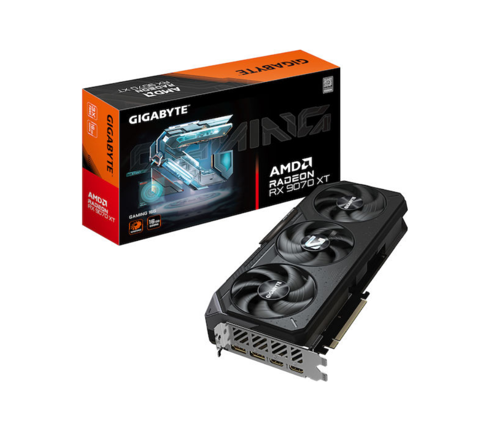 Gigabyte Radeon RX 9070 XT 16GB GDDR6 GAMING Κάρτα Γραφικών Gigabyte Radeon RX 9070 XT 16GB GDDR6 GAMING Κάρτα Γραφικών - Image 1