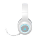 QCY Heroad V200 Wireless Quad White - Bluetooth & WiFi & USB-A & USB-C RGB Gaming Headset PS4/PS5/PC - Image 3