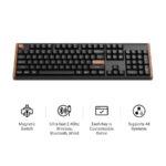 Keychron K10 HE (K10H-F1) Special Wood Edition Wireless Magnetic Hall Effect RGB Keyboard 100% US - Image 2