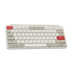 Keychron B1 Pro (B1P-K13) Ultraslim Mini Wireless BT Keyboard ZMK Online customize Retro Red 75% US - Image 2