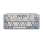 Keychron B1 Pro (B1P-K11) Ultraslim Mini Wireless BT Keyboard ZMK Online customize Retro Blue 75% US