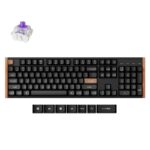 Keychron K10 HE (K10H-F1) Special Wood Edition Wireless Magnetic Hall Effect RGB Keyboard 100% US