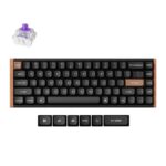 Keychron K6 HE (K6H-F1) Special Wood Edition Wireless Magnetic Hall Effect RGB Keyboard 65% US