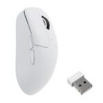 Keychron M2 8k (M2-A24) White Wireless Optical Mouse - 8K Polling Rate Ultra-lightweight
