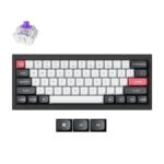 Keychron Q4 HE (Q4H-C1) QMK Wireless Custom Hall Effect Keyboard Purple Switch 60% US Layout