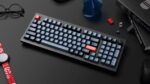 Keychron V5 Max QMK/VIA (V5M-D1) Wireless BT/2,4/Wired Custom Mechanical Keyboard Red Switch 96% US - Image 4