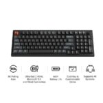 Keychron V5 Ultra (V5U-D1) QMK/VIA 8K Wireless Custom Mechanical Keyboard Red Switch RGB 96% US - Image 2
