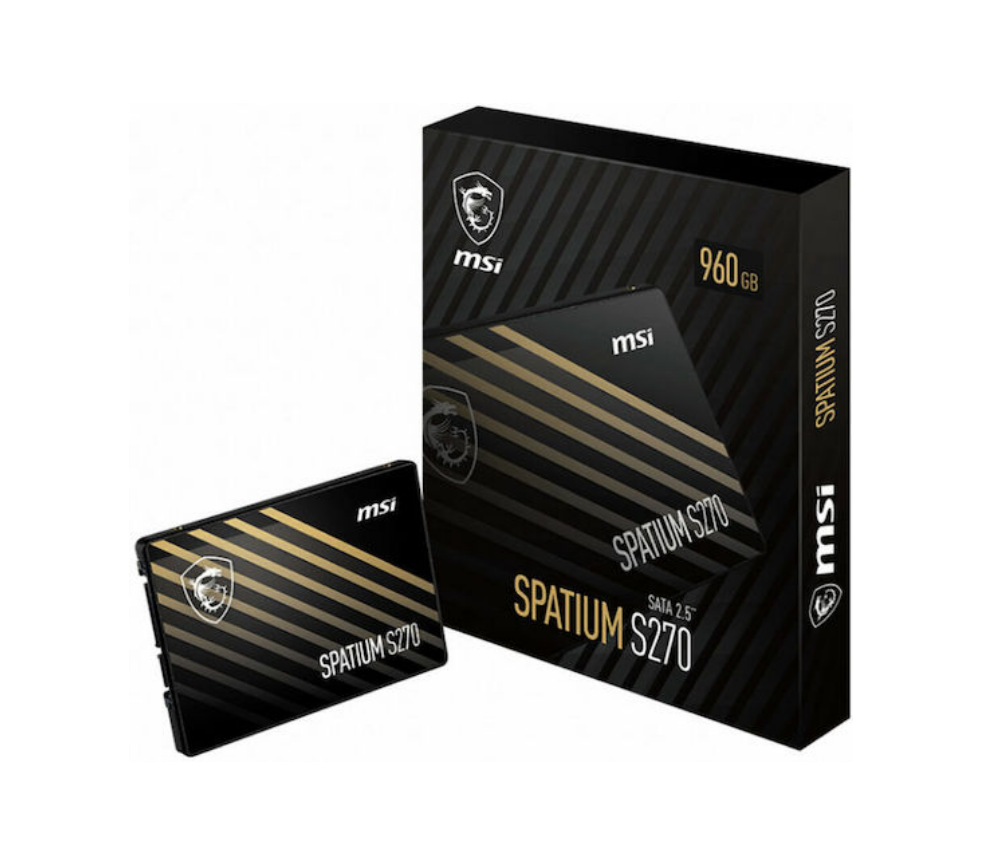 MSI Spatium S270 SSD 240GB 2.5'' SATA III MSI Spatium S270 SSD 240GB 2.5'' SATA III - Image 1