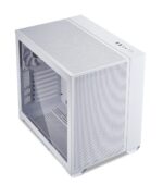 Lian Li O11 AIR MINI White PC Case ATX / M-ATX with 3 standard Fans (front 120mmx2, rear 120mmx1) Me - Image 3