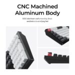 Keychron Q6 HE (Q6H-M1) QMK Wireless Custom Hall Effect Keyboard Purple Switch 100% US Layout - Image 3