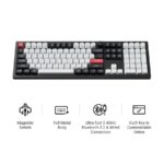 Keychron Q6 HE (Q6H-M1) QMK Wireless Custom Hall Effect Keyboard Purple Switch 100% US Layout - Image 4