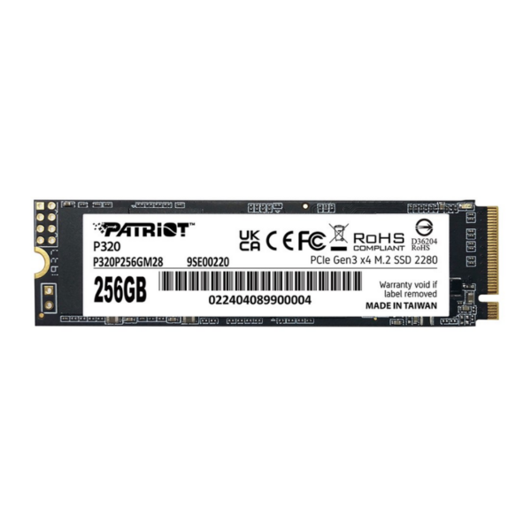 Patriot Viper P320 SSD 256GB M.2 NVMe PCI Express 4.0