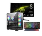 Vengeance Raptor-Ζ69 MSI Edition Ryzen 5-5500 / 32GB / 512GB SSD / RX 9060 8GB/ No Os Gaming PC + MSI MAG 242C Curved Gaming Monitor