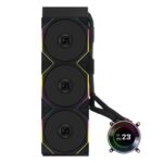 Lian Li HydroShift II LCD-C 360 RGB CL fan Black  - AIO CPU Liquid Cooler with CL ARGB Fans - Image 2