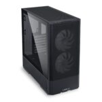 Lian Li LANCOOL 207 Black - ATX PC Case (4 FANS) 2 x front 140 ARGB PWM & 2  bottom 120 PWM reverse - Image 2