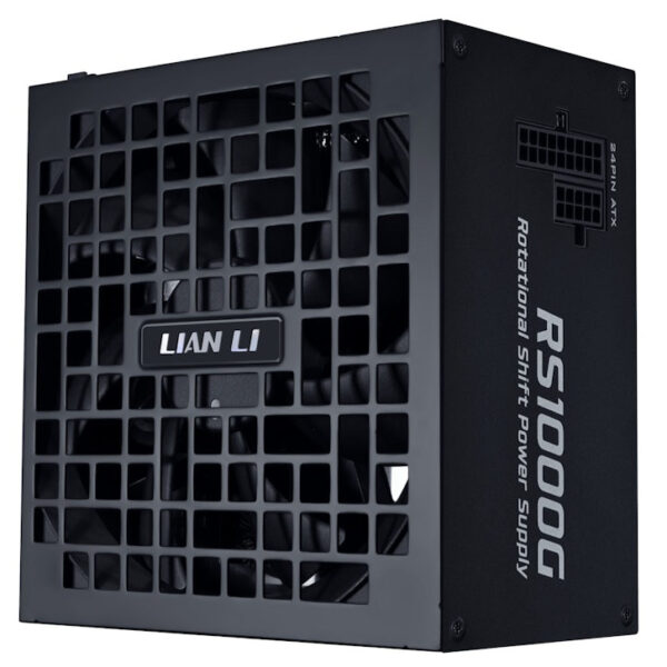 Lian Li RS1000G Black - 1000 Watt 80+ Gold PSU - 12V-2x6 Colored Cable - Fully Modular