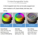 Lian Li Galahad II Trinity 360 SL-Inf Black - AIO GPU Liquid Cooler  with ARGB INFINITY Fans - Image 4