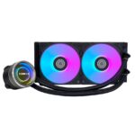 Lian Li Galahad II Trinity 240 Black - AIO GPU Liquid Cooler  with ARGB Fans - Image 2