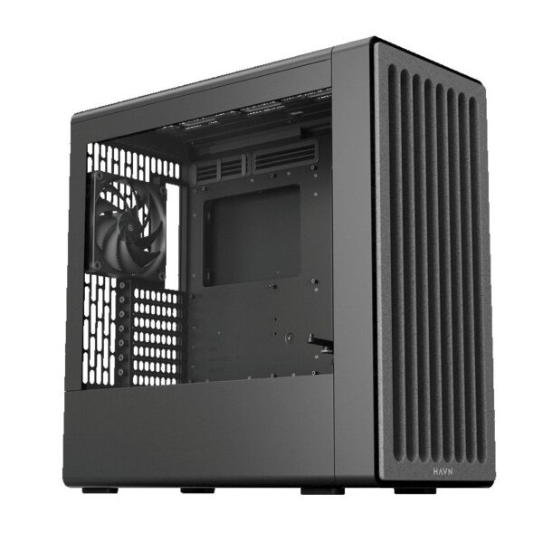 HAVN BF 360 Flow Black with 180mm fans - premium ATX mid-tower