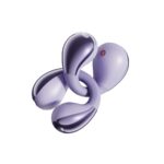 QCY Crossky C30 Purple (QT33) Open Ear TPU Earclip, Bass Enhance Algo. BT 5.4 Dual Connection Earbud - Image 4