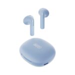 QCY AilyBuds E20 Clear Blue- Hybrid ANC Semi-Ear TWS earbuds 6mics 13mm driver IPX4 BT5.4 35h - Image 4